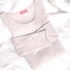 NWOT 100% CASHMERE THE LOOK! CLASSIC LUXURY, RELAXED, OVERSIZED FIT SWEATER